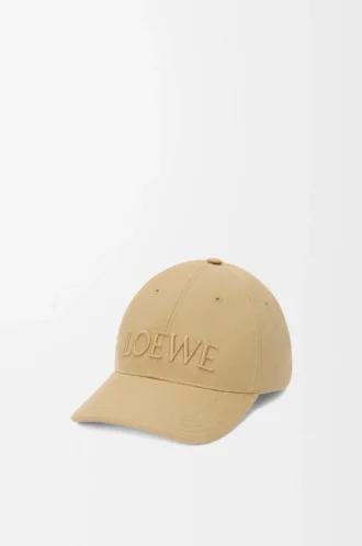 LOEWE-keps i canvas Sand LOEWE-keps i canvas Sand