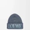 LOEWE-mössa i ull, gråblå