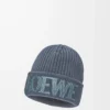 LOEWE-mössa i ull, gråblå