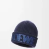 LOEWE-mössa i ull Navy Blue