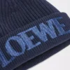 LOEWE-mössa i ull Navy Blue
