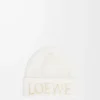 LOEWE-mössa i ull, vit