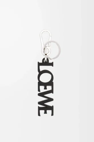 LOEWE Signaturberlock i slätt kalvskinn Svart LOEWE Signaturberlock i slätt kalvskinn Svart
