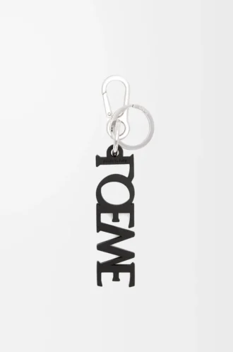 LOEWE Signaturberlock i slätt kalvskinn Svart LOEWE Signaturberlock i slätt kalvskinn Svart