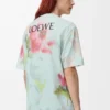 Löst sittande T-shirt i bomull Ljusblå/Flerfärgad