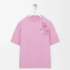 Löst sittande T-shirt i bomull Rosa Löst sittande T-shirt i bomull Rosa