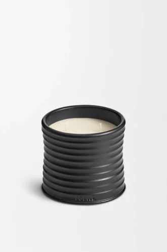 Medelstort Palo Santo-ljus Svart