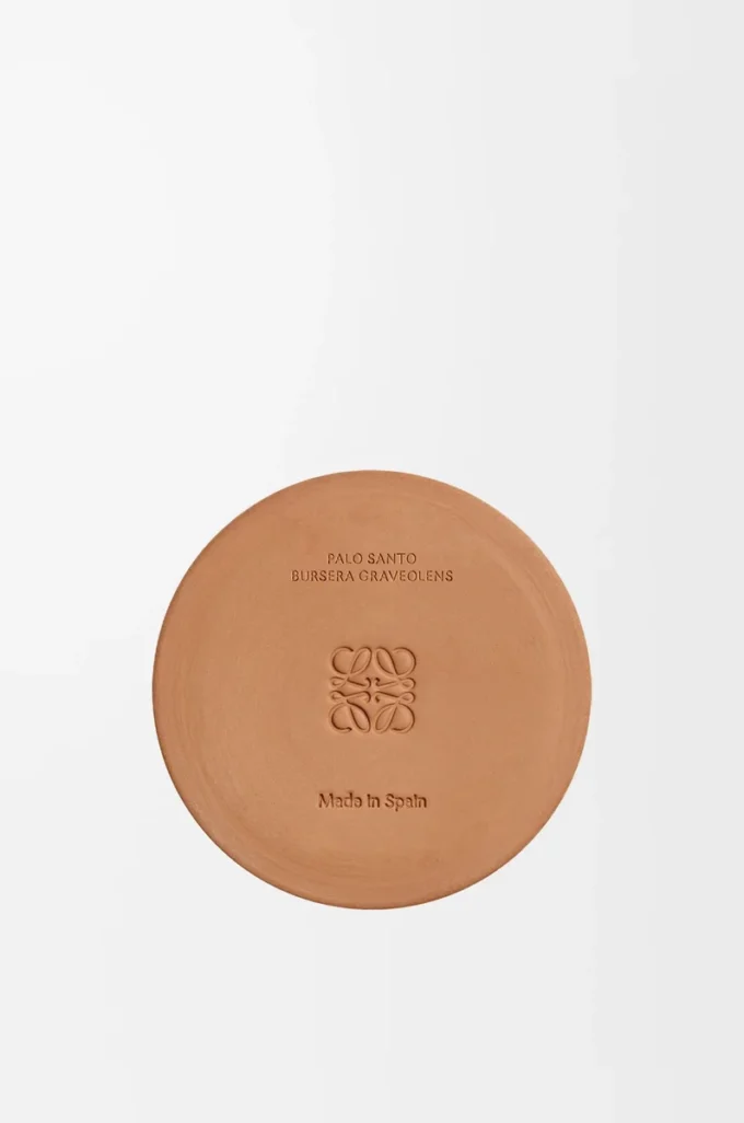 Medelstort Palo Santo-ljus Svart