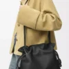 Medium Flamenco-clutch i nappa kalvskinn Black Medium Flamenco-clutch i nappa kalvskinn Black