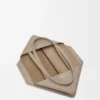 Medium horisontell Puzzle Fold-väska i mjukt kornigt kalvskinn Clay Medium horisontell Puzzle Fold-väska i mjukt kornigt kalvskinn Clay