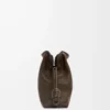 Mini Flamenco-clutch i nappa kalvskinn Chocolate Mini Flamenco-clutch i nappa kalvskinn Chocolate