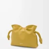 Mini Flamenco-clutch i nappa kalvskinn Ginger Mini Flamenco-clutch i nappa kalvskinn Ginger