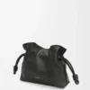 Mini Flamenco-clutch i nappa kalvskinn Svart Mini Flamenco-clutch i nappa kalvskinn Svart
