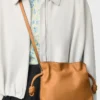 Mini Flamenco-clutch i nappa kalvskinn Warm Desert Mini Flamenco-clutch i nappa kalvskinn Warm Desert