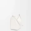 Mini Hammock hobo i klassiskt kalvskinn Soft White Mini Hammock hobo i klassiskt kalvskinn Soft White