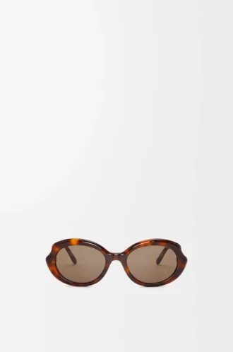 Mini Oval Slim solglasögon Havanna Mini Oval Slim solglasögon Havanna
