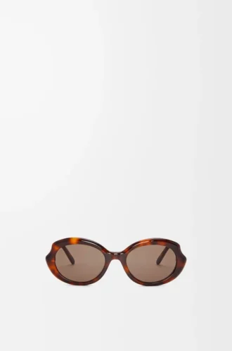 Mini Oval Slim solglasögon Havanna Mini Oval Slim solglasögon Havanna