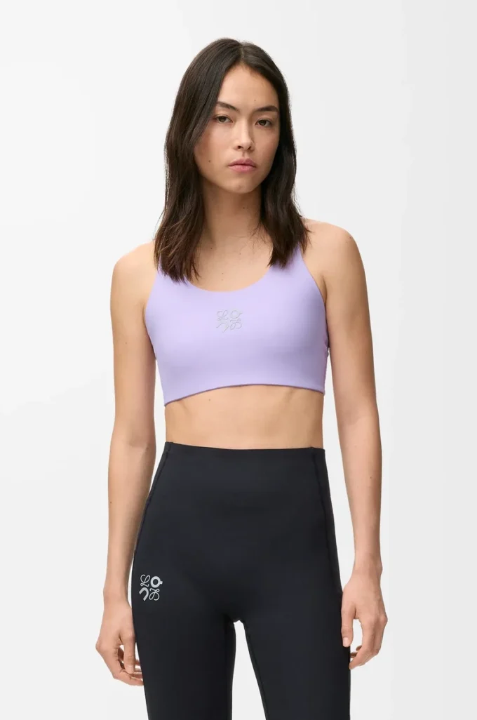 Mjuk bh i teknisk jersey, lila Mjuk bh i teknisk jersey, lila