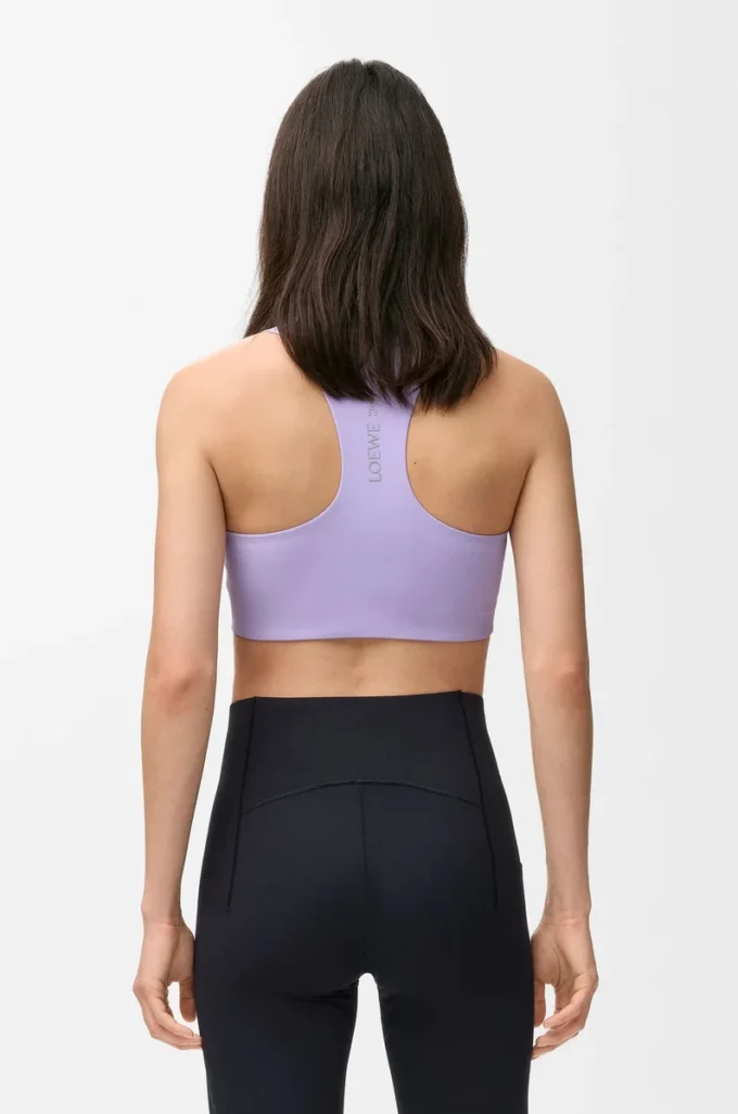 Mjuk bh i teknisk jersey, lila Mjuk bh i teknisk jersey, lila