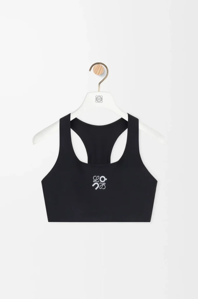 Mjuk bh i teknisk jersey, svart Mjuk bh i teknisk jersey, svart