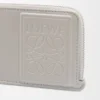 Myntkortfodral i satin kalvskinn Shell Grey Myntkortfodral i satin kalvskinn Shell Grey
