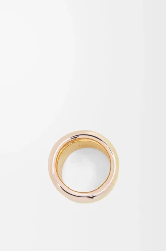 Nappa knot ring i sterlingsilver Guld/Roséguld