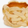 Nest-ring i sterlingsilver Guld