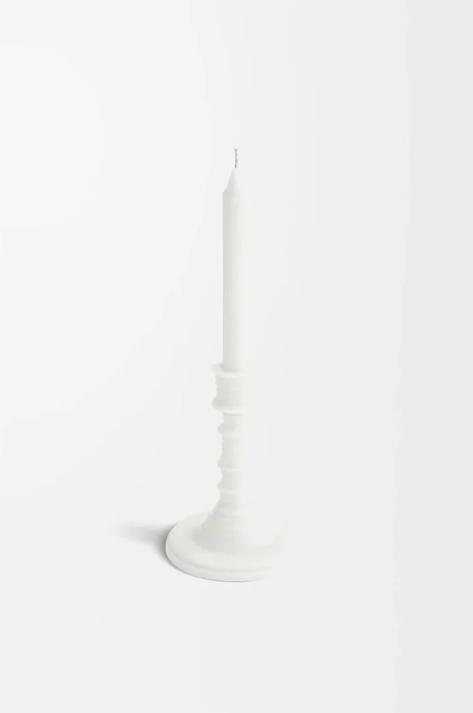 Oregano-ljusstake Vit