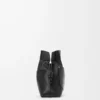 Panta medium Flamenco-clutch i glänsande kalvskinn Svart Panta medium Flamenco-clutch i glänsande kalvskinn Svart