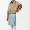 Parkas med huva i bomull Beige Parkas med huva i bomull Beige