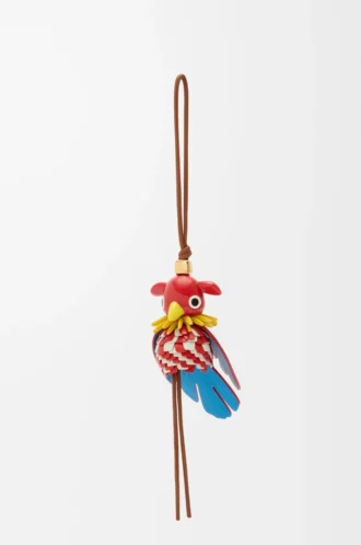 Parrot Puzz-berlock Tan/Röd