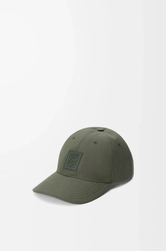 Patch-keps i canvas Khaki Green Patch-keps i canvas Khaki Green
