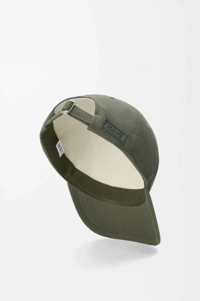 Patch-keps i canvas Khaki Green Patch-keps i canvas Khaki Green