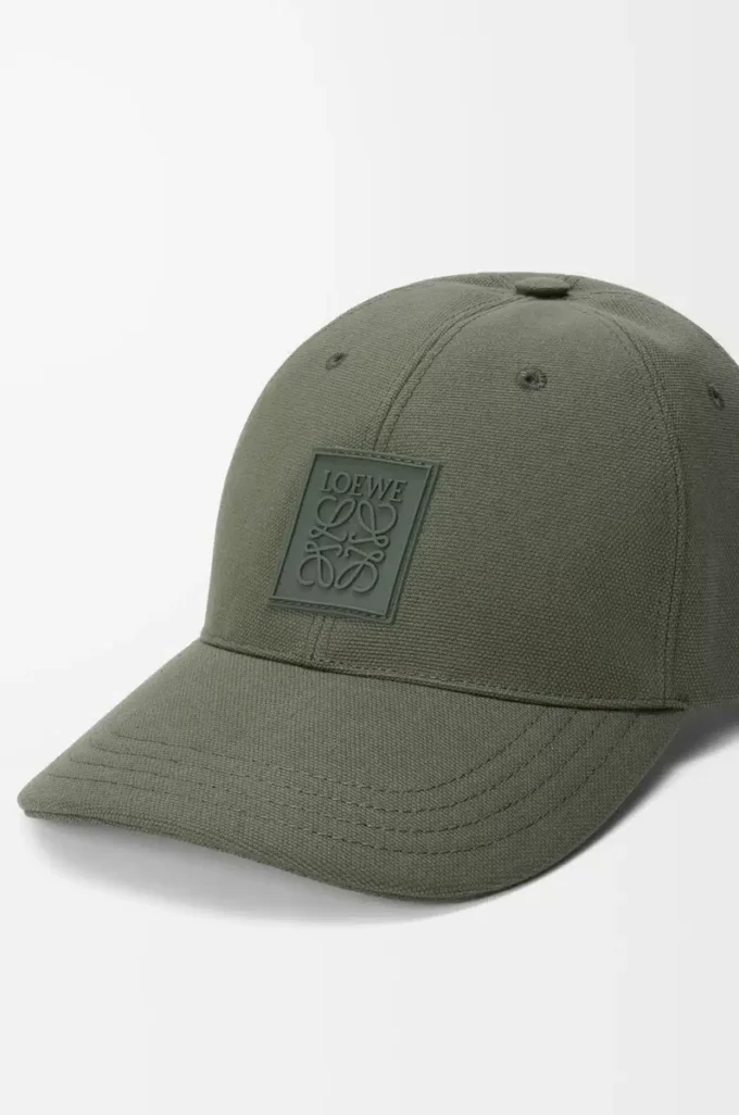 Patch-keps i canvas Khaki Green Patch-keps i canvas Khaki Green