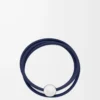 Pebble-armband i kalvskinn, abyssblått Pebble-armband i kalvskinn, abyssblått