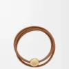 Pebble-armband i kalvskinn Warm Desert Pebble-armband i kalvskinn Warm Desert