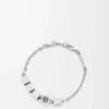 Pebble Cube-armband i sterlingsilver Silver