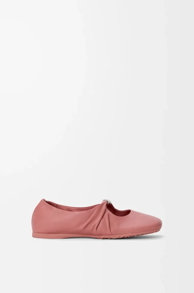 Pebble Mjuka ballerinaskor i nappa-lammskinn Blush Pebble Mjuka ballerinaskor i nappa-lammskinn Blush