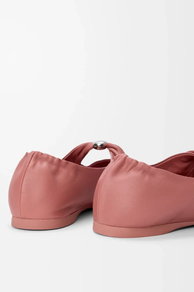 Pebble Mjuka ballerinaskor i nappa-lammskinn Blush Pebble Mjuka ballerinaskor i nappa-lammskinn Blush