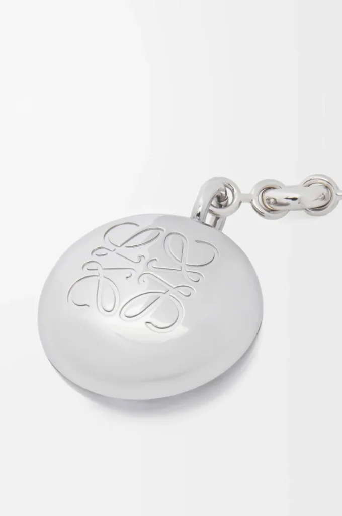 Pebble-nyckelring Nacre/Palladium
