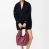 Pebble peacoat i ull, midnattsblå Pebble peacoat i ull, midnattsblå