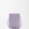 Pebble-påse i slätt kalvskinn, Dirty Mauve Pebble-påse i slätt kalvskinn, Dirty Mauve