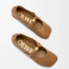 Pebble Soft ballerina i nappa lammskinn Oak Pebble Soft ballerina i nappa lammskinn Oak