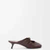 Pebble Soft mule i nappa-lammskinn Brownie