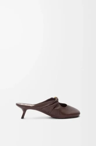 Pebble Soft mule i nappa-lammskinn Brownie Pebble Soft mule i nappa-lammskinn Brownie