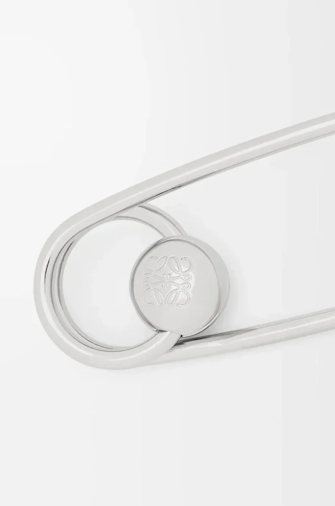 Personlig säkerhetsnål i silver Personlig säkerhetsnål i silver
