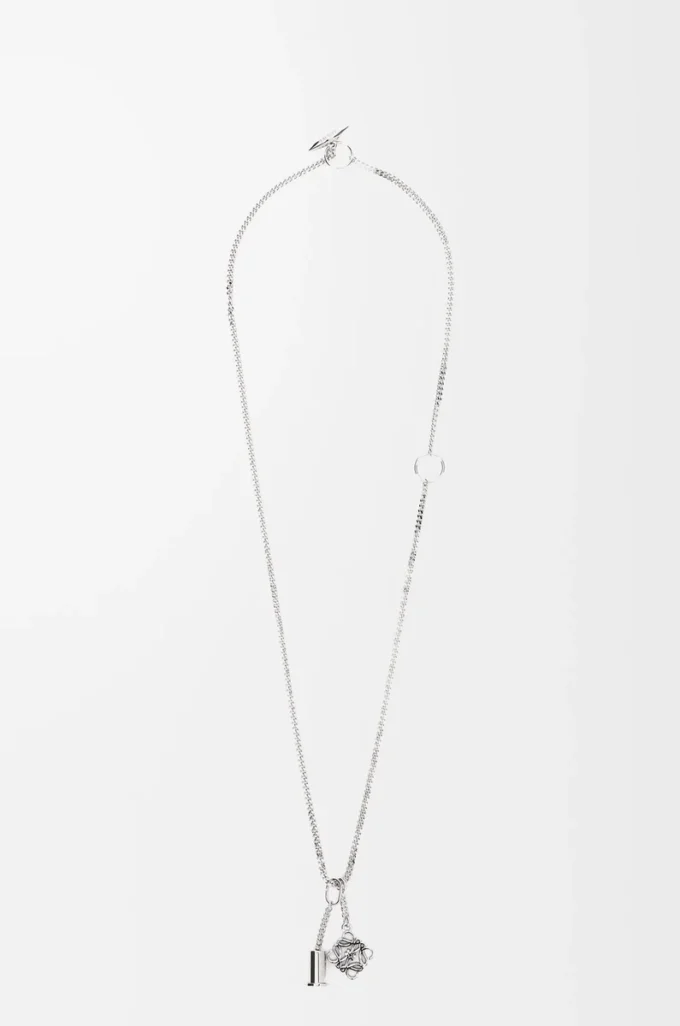 Personligt halsband i metall Palladium Personligt halsband i metall Palladium