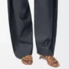 Petal Anagram-sandaler i mjukt kalvskinn Camel Petal Anagram-sandaler i mjukt kalvskinn Camel