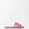 Petal Anagram-sandaler i mjukt kalvskinn, fuchsia