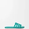 Petal Anagram-sandaler i mjukt kalvskinn Turkos Petal Anagram-sandaler i mjukt kalvskinn Turkos